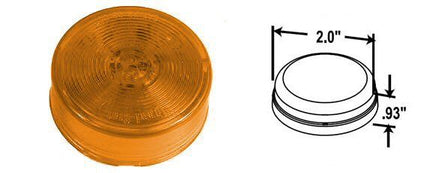 Truck-Lite 2" Round LED Marker Light