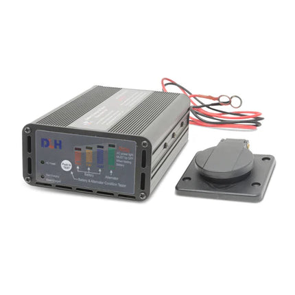 8amp Automatic Panel Mountable Battery Charger & Tester