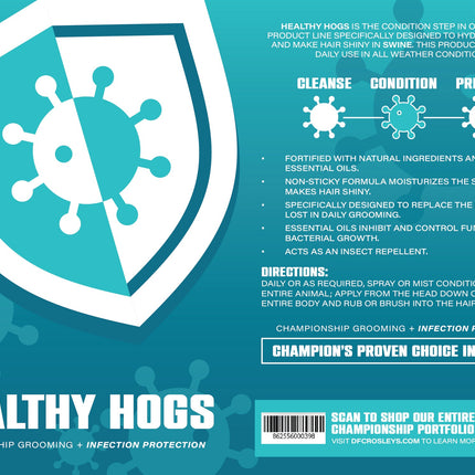 DF Crosley Healthy Hogs Conditioner - 32 oz.
