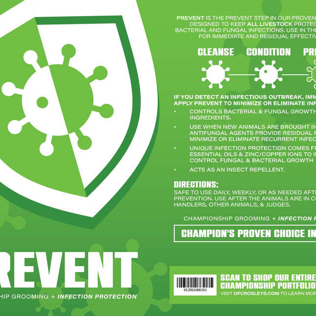 DF Crosley Prevent for Livestock & Horses - 32 oz.