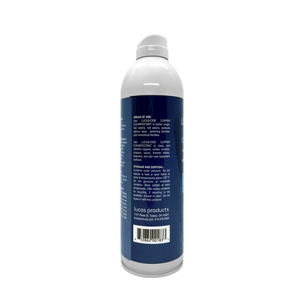 LUCAS-CIDE Clipper Cleanfectant Spray - 16 oz.