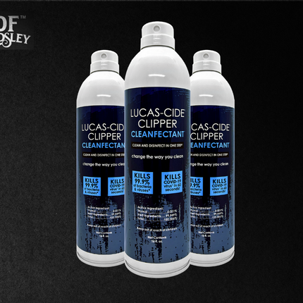 LUCAS-CIDE Clipper Cleanfectant Spray - 16 oz.