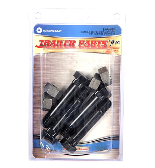 Redline SP04-020 Shackle/Spring Eye Bolts w/Nuts - 9/16" x 3"