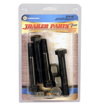 Redline SP04-040 Shackle/Spring Eye Bolts w/Nuts - 9/16" x 3-1/2"