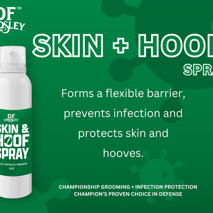 DF Crosley Skin & Hoof Spray - 8 oz.