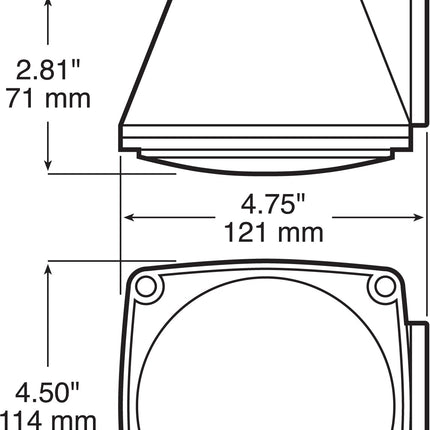 Peterson Manufacturing V440 Combination Stop and Tail Light Passenger Side