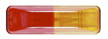 Peterson Amber/Red Fender-Mount Marker Light