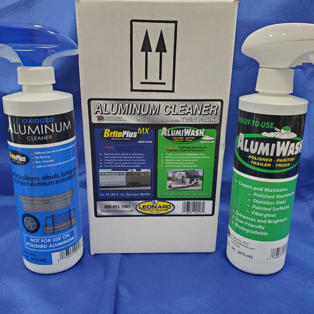 Twin Pack (16oz Alumi wash & 16oz Brite Plus MX)